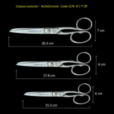 56 - Ciseaux couturier – 1170 -