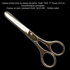 65 - Ciseaux à bout rond,   7159 - 5" - 13,3 cm