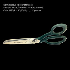 2- ciseaux tailleur plastifie 1182P