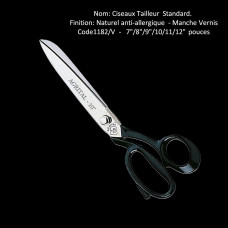 3 - ciseaux tailleur anti allergique 1182V