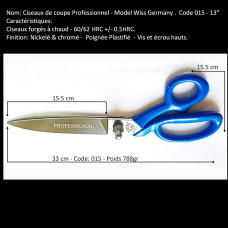 52 - Tailleur Professionnel manche plastifié- 015