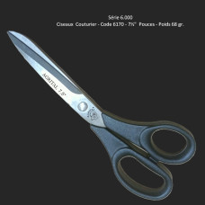 70 - Ciseaux  Couturier  6.000 - 6170 - 7,5" 19 cm  