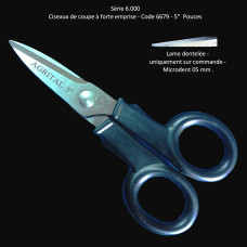 77-Ciseaux de coupe à forte emprise - 6679 -13 cm (5")    
